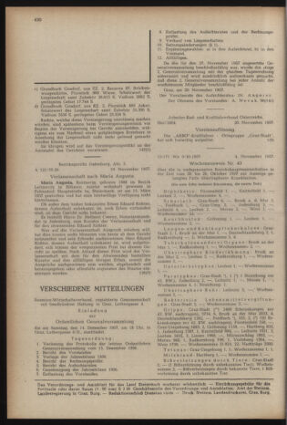 Verordnungsblatt der steiermärkischen Landesregierung 19571129 Seite: 8