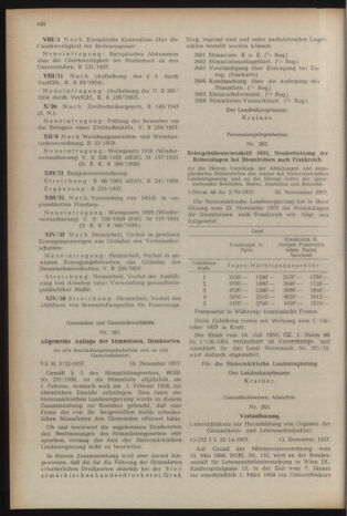 Verordnungsblatt der steiermärkischen Landesregierung 19571220 Seite: 2