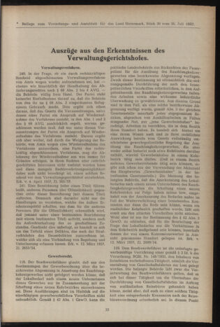 Verordnungsblatt der steiermärkischen Landesregierung 19571227 Seite: 105