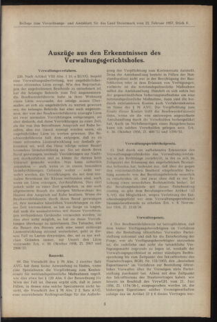 Verordnungsblatt der steiermärkischen Landesregierung 19571227 Seite: 49