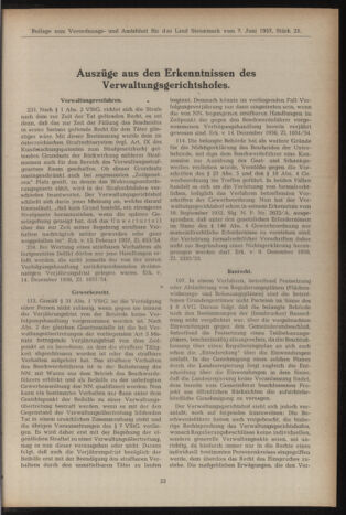 Verordnungsblatt der steiermärkischen Landesregierung 19571227 Seite: 85