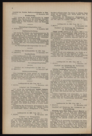 Verordnungsblatt der steiermärkischen Landesregierung 19580103 Seite: 4