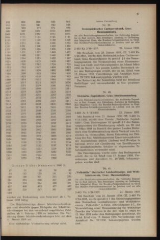 Verordnungsblatt der steiermärkischen Landesregierung 19580131 Seite: 5