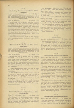 Verordnungsblatt der steiermärkischen Landesregierung 19580131 Seite: 6