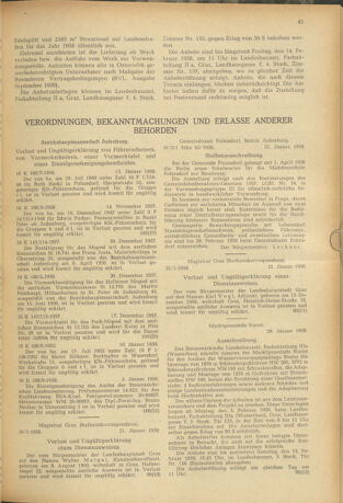 Verordnungsblatt der steiermärkischen Landesregierung 19580131 Seite: 7