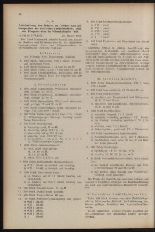 Verordnungsblatt der steiermärkischen Landesregierung 19580207 Seite: 4