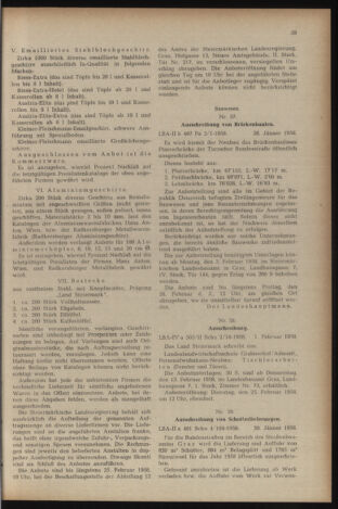 Verordnungsblatt der steiermärkischen Landesregierung 19580207 Seite: 5