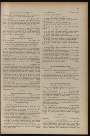 Verordnungsblatt der steiermärkischen Landesregierung 19580214 Seite: 11