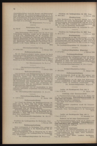 Verordnungsblatt der steiermärkischen Landesregierung 19580214 Seite: 12