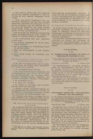 Verordnungsblatt der steiermärkischen Landesregierung 19580214 Seite: 6