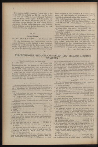 Verordnungsblatt der steiermärkischen Landesregierung 19580214 Seite: 8