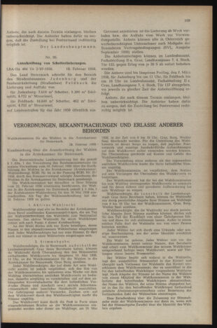 Verordnungsblatt der steiermärkischen Landesregierung 19580228 Seite: 11