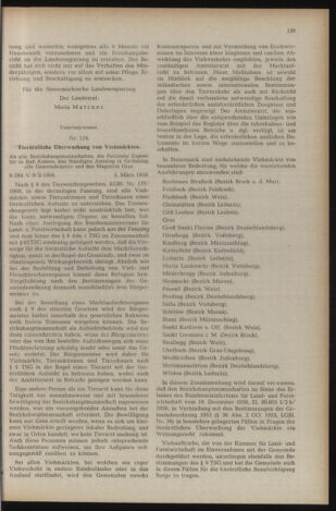 Verordnungsblatt der steiermärkischen Landesregierung 19580321 Seite: 5