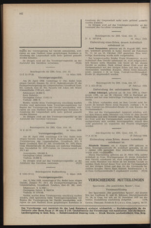 Verordnungsblatt der steiermärkischen Landesregierung 19580328 Seite: 16