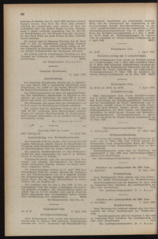 Verordnungsblatt der steiermärkischen Landesregierung 19580418 Seite: 6