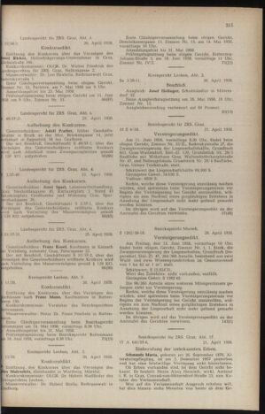 Verordnungsblatt der steiermärkischen Landesregierung 19580509 Seite: 11