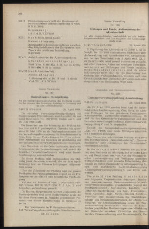 Verordnungsblatt der steiermärkischen Landesregierung 19580509 Seite: 2