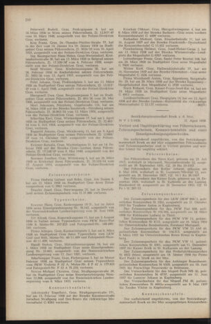 Verordnungsblatt der steiermärkischen Landesregierung 19580509 Seite: 6