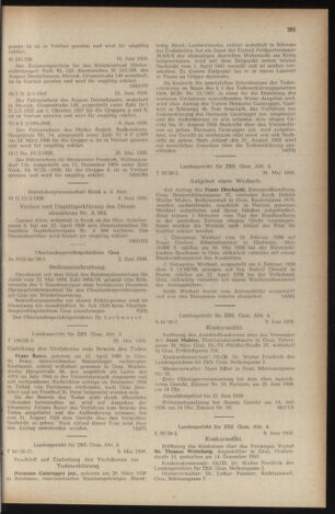 Verordnungsblatt der steiermärkischen Landesregierung 19580620 Seite: 5