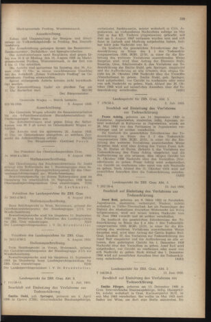 Verordnungsblatt der steiermärkischen Landesregierung 19580815 Seite: 9