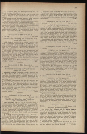 Verordnungsblatt der steiermärkischen Landesregierung 19580829 Seite: 5