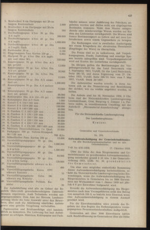 Verordnungsblatt der steiermärkischen Landesregierung 19581024 Seite: 3