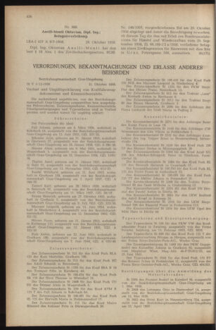 Verordnungsblatt der steiermärkischen Landesregierung 19581107 Seite: 10