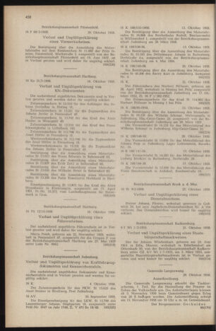 Verordnungsblatt der steiermärkischen Landesregierung 19581107 Seite: 12