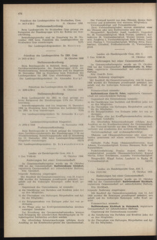 Verordnungsblatt der steiermärkischen Landesregierung 19581121 Seite: 4