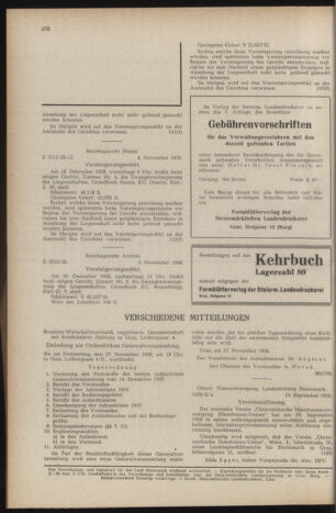 Verordnungsblatt der steiermärkischen Landesregierung 19581121 Seite: 8