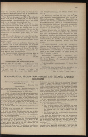 Verordnungsblatt der steiermärkischen Landesregierung 19581212 Seite: 5