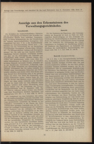 Verordnungsblatt der steiermärkischen Landesregierung 19581224 Seite: 113