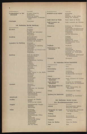 Verordnungsblatt der steiermärkischen Landesregierung 19581224 Seite: 126