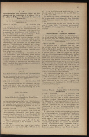 Verordnungsblatt der steiermärkischen Landesregierung 19581224 Seite: 3