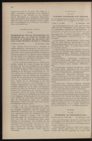 Verordnungsblatt der steiermärkischen Landesregierung 19581224 Seite: 4