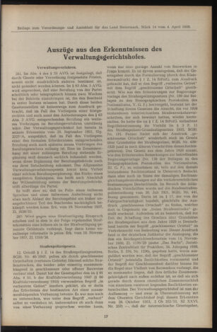 Verordnungsblatt der steiermärkischen Landesregierung 19581224 Seite: 41