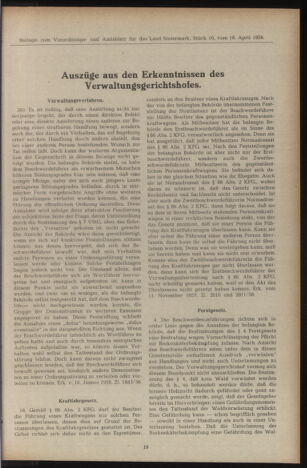 Verordnungsblatt der steiermärkischen Landesregierung 19581224 Seite: 45