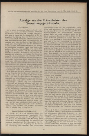 Verordnungsblatt der steiermärkischen Landesregierung 19581224 Seite: 65