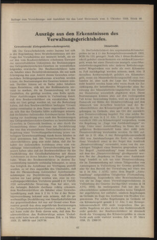 Verordnungsblatt der steiermärkischen Landesregierung 19581224 Seite: 93