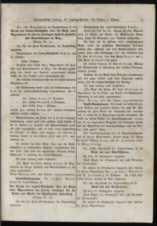 Stenographische Protokolle über die Sitzungen des Steiermärkischen Landtages 18770405 Seite: 5