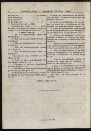 Stenographische Protokolle über die Sitzungen des Steiermärkischen Landtages 18770405 Seite: 6