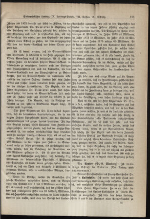 Stenographische Protokolle über die Sitzungen des Steiermärkischen Landtages 18770420 Seite: 23