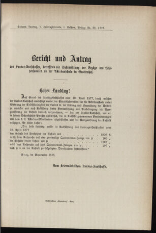 Stenographische Protokolle über die Sitzungen des Steiermärkischen Landtages 1878bl01 Seite: 407