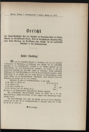 Stenographische Protokolle über die Sitzungen des Steiermärkischen Landtages 1878bl01 Seite: 475