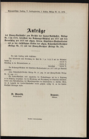 Stenographische Protokolle über die Sitzungen des Steiermärkischen Landtages 1878bl01 Seite: 531