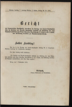 Stenographische Protokolle über die Sitzungen des Steiermärkischen Landtages 1878bl01 Seite: 541