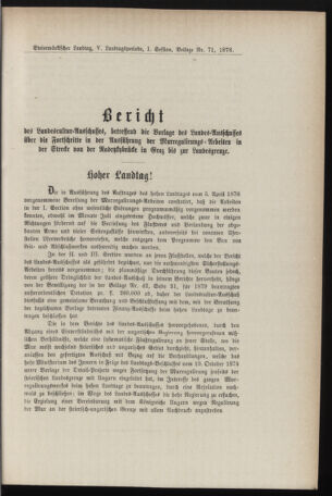 Stenographische Protokolle über die Sitzungen des Steiermärkischen Landtages 1878bl01 Seite: 549