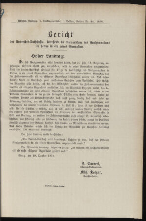 Stenographische Protokolle über die Sitzungen des Steiermärkischen Landtages 1878bl01 Seite: 575