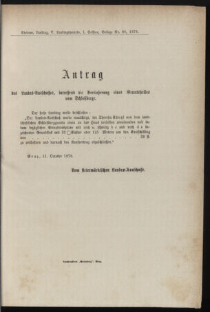 Stenographische Protokolle über die Sitzungen des Steiermärkischen Landtages 1878bl01 Seite: 585