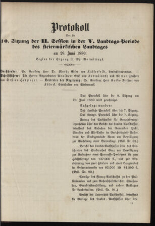 Stenographische Protokolle über die Sitzungen des Steiermärkischen Landtages 18800628 Seite: 21